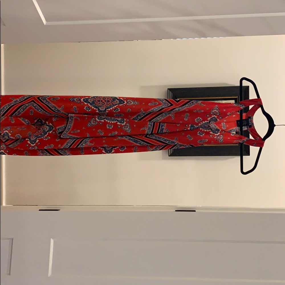 Handkerchief maxi dress